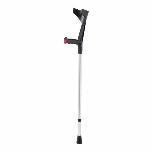 Rebotec Black Rebotec ECO 120 Open Cuff Forearm Crutches