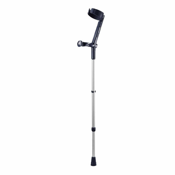 Rebotec Black Rebotec SAFE-IN-ANATOM-SOFT Forearm Crutches
