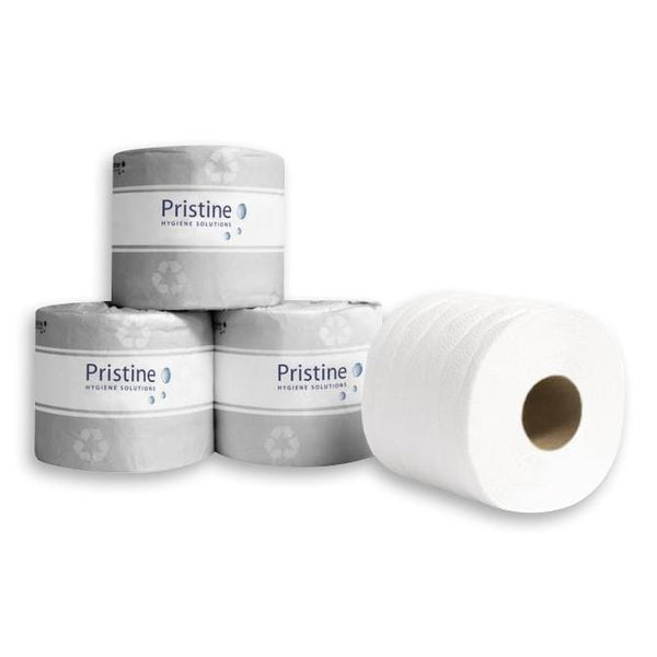 Pristine 1ply 850 Sheets Recycled Centrefeed Towel Roll