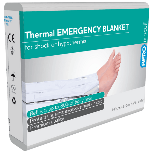 Aero Healthcare Trauma Blanket Reflective Thermal Blanket 140cm x 210cm ATB130