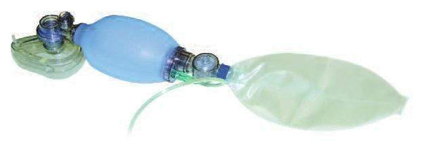 AddTech Medical Resuscitators Reusable Adult Silicone Manual Resuscitator Complete With 60 cmH2O Pop Off