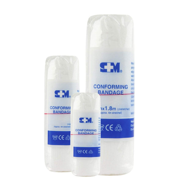 SM 10cm x 1.8 - 4m S+M Conforming Bandage