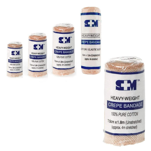 SM Crepe Bandages S+M Crepe Bandage Heavy