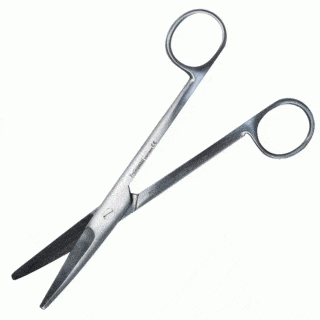 MedShop Scissors, Mayo, Straight, 17cmPC2417