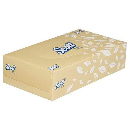Scott Facial Tissue Box/100 / 2Ply Scott Facial Tissue
