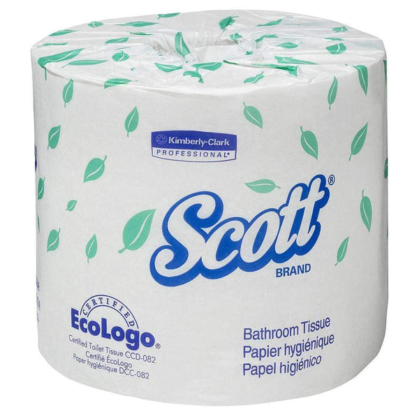Scott Small Roll Toilet Tissue Roll/550 / 2Ply (48040) / 95% Recycled SCOTT Toilet Tissue 1