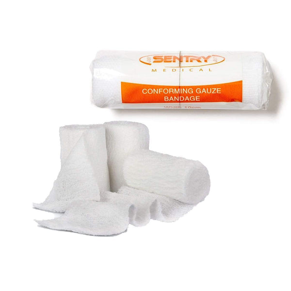 Sentry Medical Conforming Bandages 10cm / 1.5m / Non Sterile Sentry Conforming Bandage