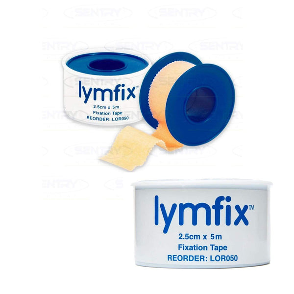 Sentry Medical Compression Tapes 2.5cm x 5m Sentry lymfix Fixation Tape
