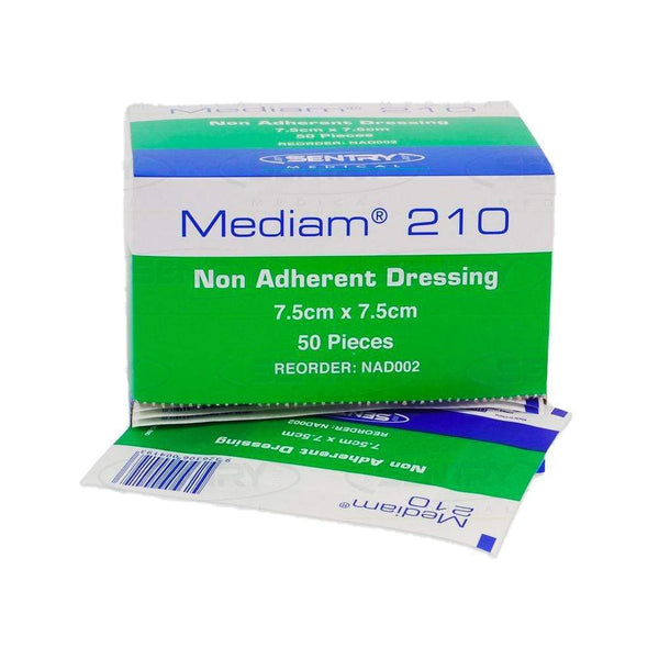 Sentry Medical Low Adherent Dressings 10cm / 10cm / Sterile Sentry Mediam 210 Low Adherent Dressing