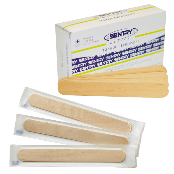 Sentry Medical Tongue Depressors Bulk / Non Sterile Sentry Tongue Depressor Wooden