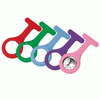 Medshop Fob Watches Silicone Fob Watch Kit 1 - 5 Colour Pack