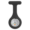 Medshop Fob Watches Black Silicone Nursing FOB Watch