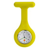 Medshop Fob Watches Yellow Silicone Nursing FOB Watch