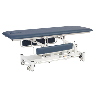 Pacific Medical Australia Examination Couches Single Navy Section Treatment / Change Couch With Side Rails