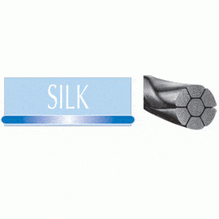 SMI Sutures SMI Silk Braided Black Sutures 2 30mm Box/12