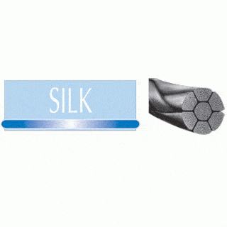 SMI Sutures SMI Silk Braided Black Sutures 24mm Box/12