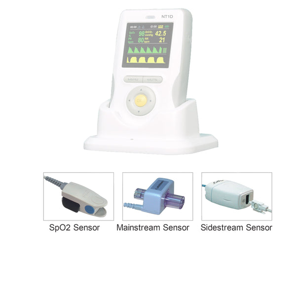 Solaris Capnograph Solaris Hand Held Handheld Capnograph/Pulse Oximeter Sensors