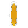 Spencer Stretchers Cropped Corner - Model 270 / Yellow Spencer Stackable Emergency Stretcher