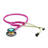 Spirit Medical Classic Stethoscopes Pearl Magenta Rainbow Spirit Classic Stethoscope CK-S601PF