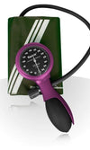 Spirit Medical Hand Held Sphygmomanometers Purple Spirit Palm Style Soft Touch Sphygmomanometer