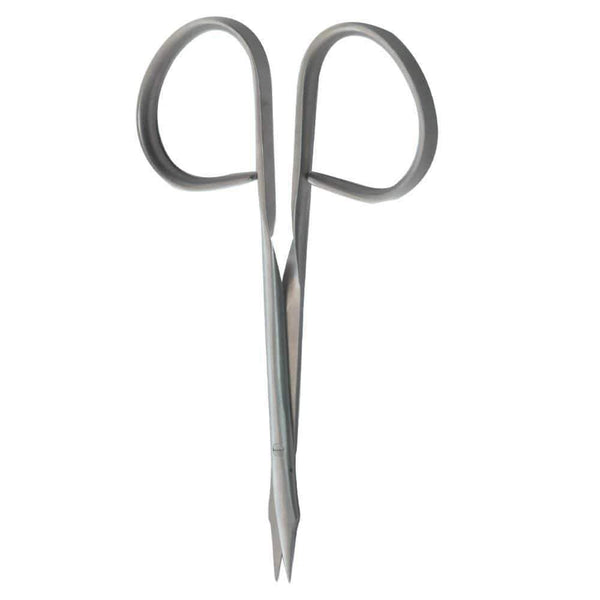 Professional Hospital Furnishings Operating Scissors 10cm / Straight Sharp Point Stevens Scissors with Overlapping Shanks