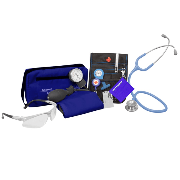 Medshop Littmann Nursing Kits Student Nursing Pack Littmann Classic III Ceil Blue