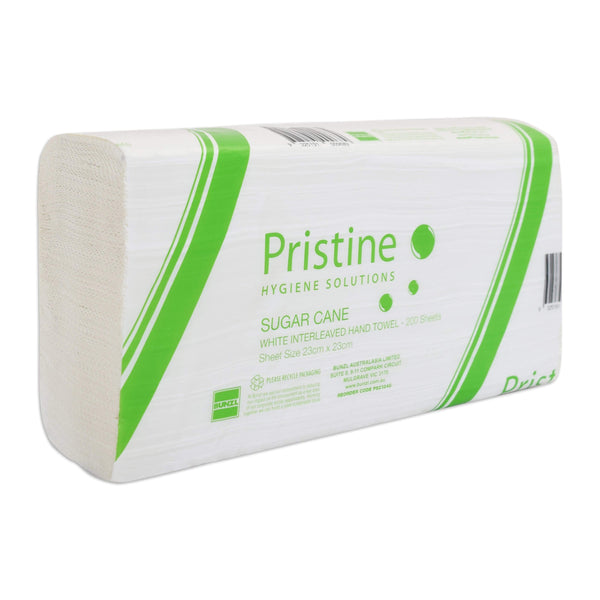 Pristine 200 Sheets/Pack Sugarcane Slimfold Towel