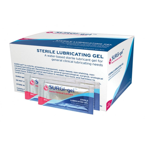 Perrigo Lubricating Gel SURGI-GEL Sterile Glycerine Sachets 3ml