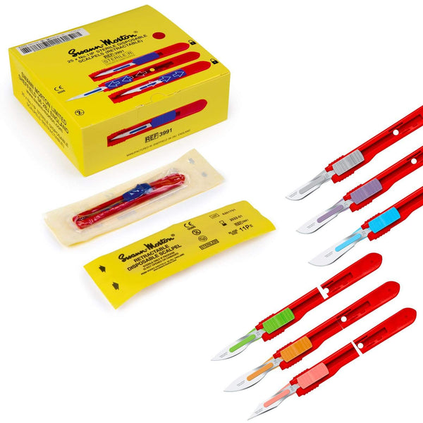 Swann Morton Disposable Scalpels SWANN-MORTON Disposable Scalpel Retractable