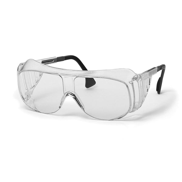 UVEX Safety Glasses Clear / 80%+ / Clear Frame / SV Sapphire UVEX Overspec Eye Protection Overspecs