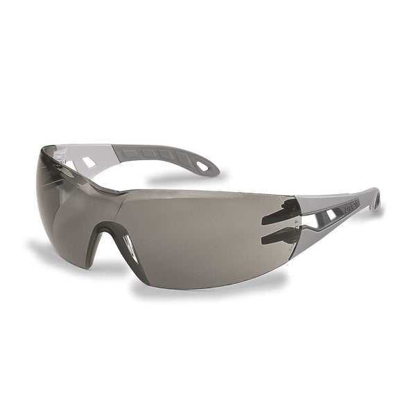 UVEX Safety Glasses Grey / 14% / Grey/Grey Arms / SV THS UVEX Pheos Eye Protection Spectacles