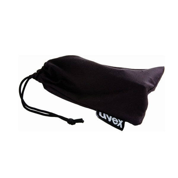 UVEX Safety Glasses Accessories Black satin spectacle bag with cord UVEX Spectacle Bags/Cases Eye Protection Accessories