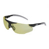 UVEX Safety Glasses Amber / 80%+ / Black/Silver Frame / Anti-Fog Lens UVEX Sprint Eye Protection Spectacles