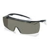 UVEX Safety Glasses Clear / 20% / Black Frame / SV Sapphire UVEX Super F OTG Eye Protection Clean range (autoclavable)