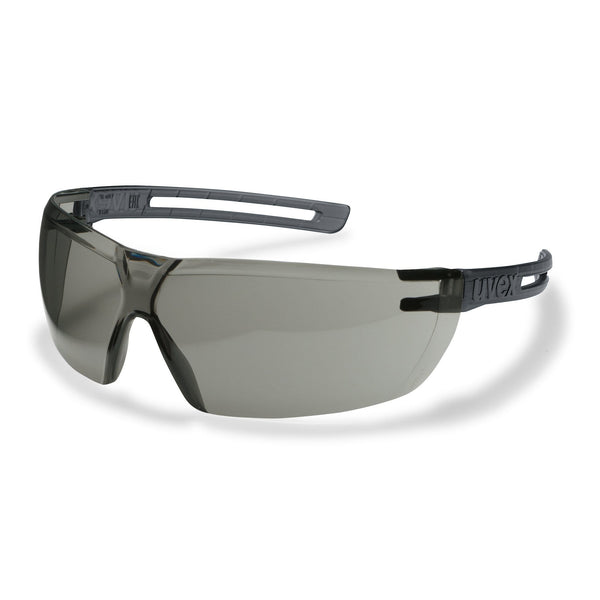 UVEX Safety Glasses Grey / 14% / Grey Translucent Arms / SV Excellence UVEX X-Fit Eye Protection Spectacles