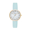 Annie Apple Fob Watches Venus Interchangeable/Mother Of Pearl/Gold Mesh/Blue Leather Fob Watch