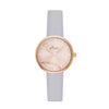 Annie Apple Fob Watches Venus Interchangeable Rose Gold/Lilac Leather Fob Watch