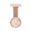 Annie Apple Fob Watches Venus Interchangeable Rose Gold/Lilac Leather Fob Watch