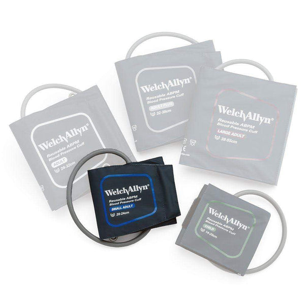 Welch Allyn Ambulatory Blood Pressure Monitor Accessories Small Adult: 20 - 24cm Welch Allyn ABPM 7100 Sleeve Cuffs