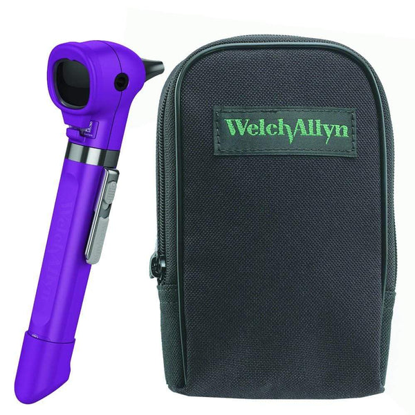 Welch Allyn Otoscopes Plum / Plus - with Soft Case Welch Allyn Pocket LED Otoscope with Handle