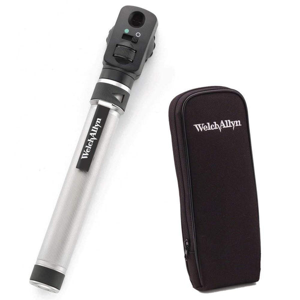 Welch Allyn Ophthalmoscopes with "AA" Handle and Soft Case Welch Allyn PocketScope Ophthalmoscope