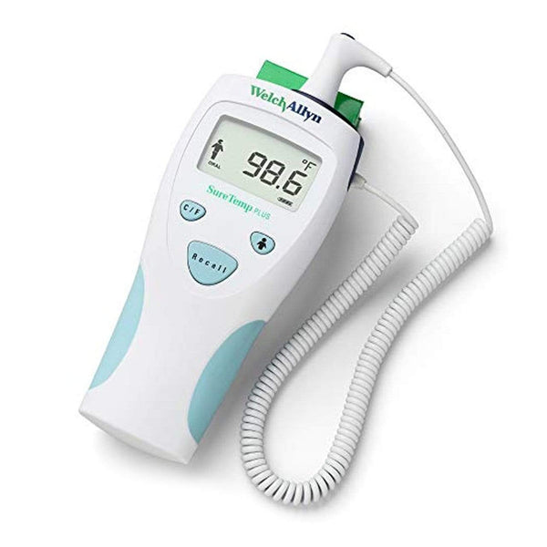 Welch Allyn Digital Thermometers 1.2m Rectal Probe - Handheld Welch Allyn SureTemp 690 Plus Electronic Thermometer
