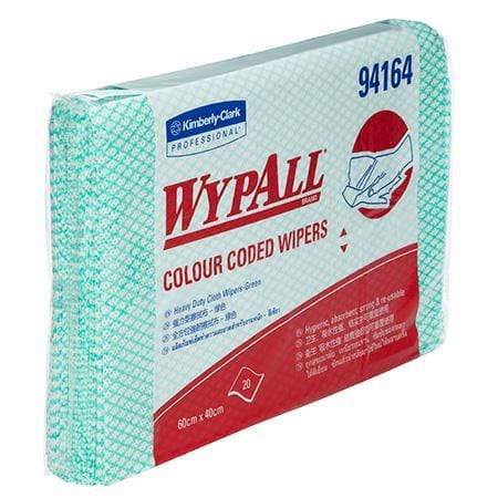 Wypall Wipers Reusable WYPALL Re-Usable Wipers Colour Coded Heavy Duty Wipers: Single Sheet