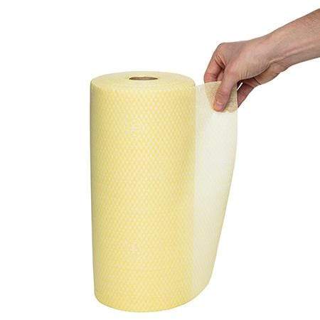 Wypall Wipers Reusable Yellow / 34cm x 45m / 106 Wipers/Roll WYPALL Re-Usable Wipers Colour Coded Wipers - Regular Duty