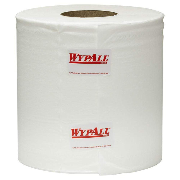 Wypall Wipers Single Use Heavy Duty (Perorated) / 20cm x 165 Metres/Roll WYPALL Single Use Wipers L20 Heavy Duty Centrefeed Wipers