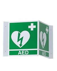 Zoll Zoll AED 3D Sign