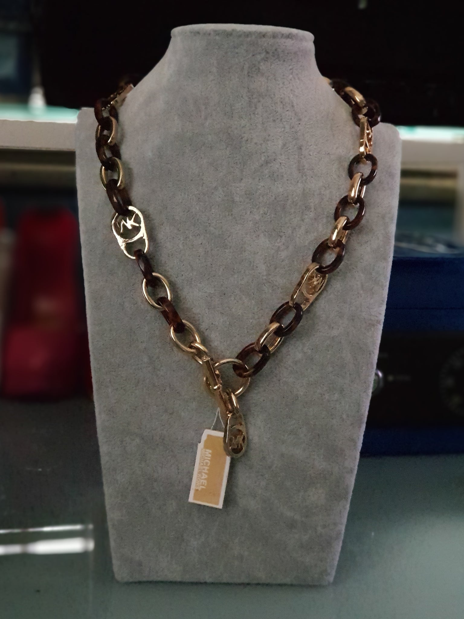 michael kors toggle necklace