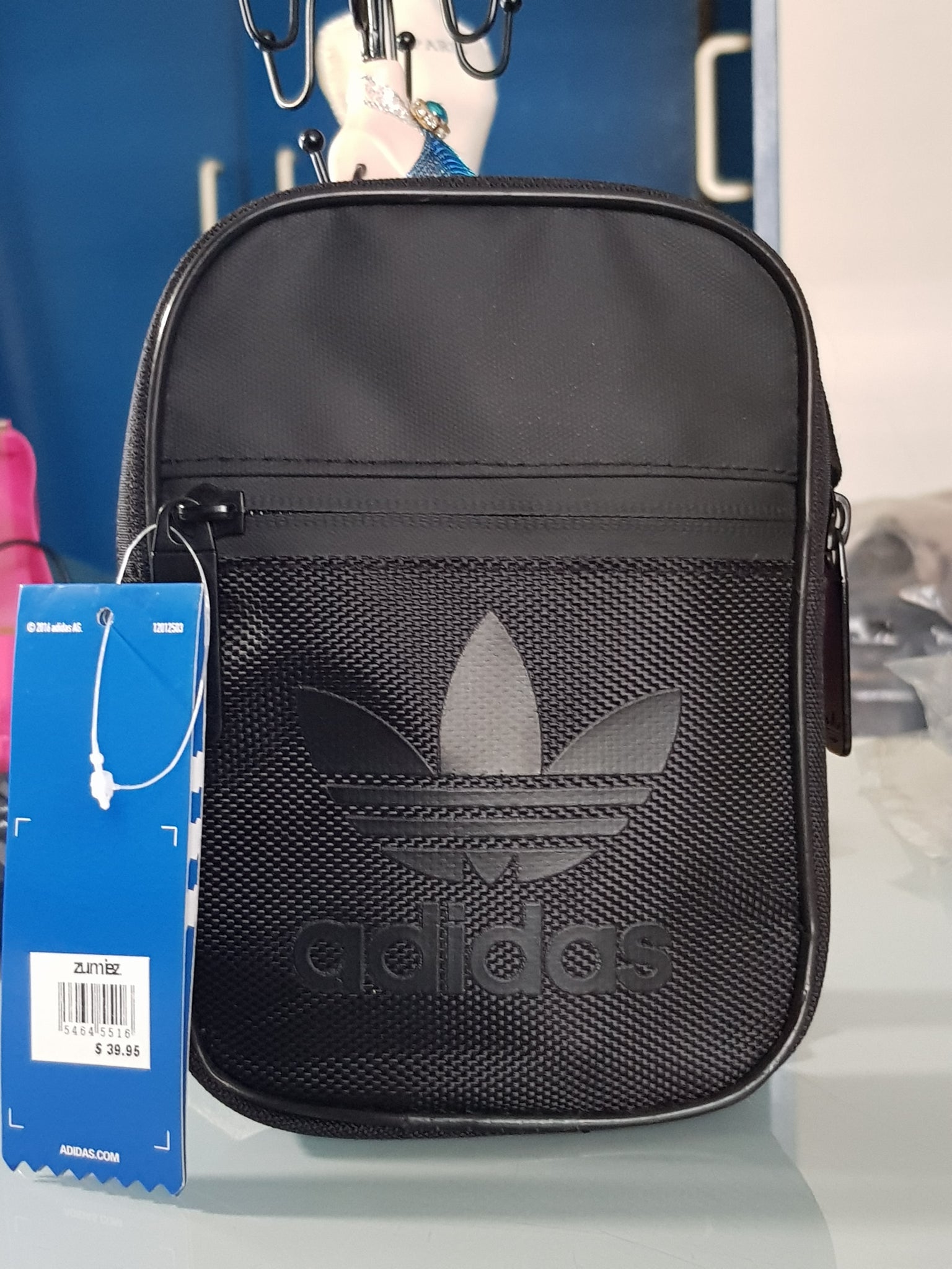 adidas trefoil festival bag pink