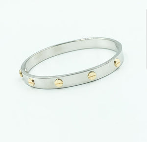 2 tone cartier love bracelet