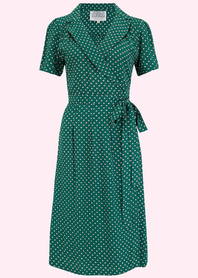 Booth Rosefarve Føderale Vintage stils A-line Kjoler i feminin 40er, 50er & 60er stil